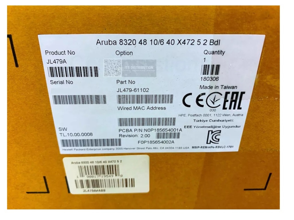 Aruba JL479A  