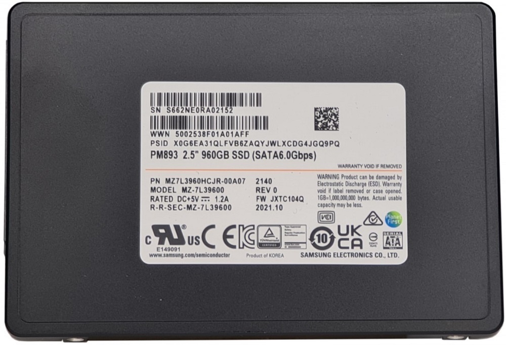 Samsung MZ7L3960HCJR-00A07  