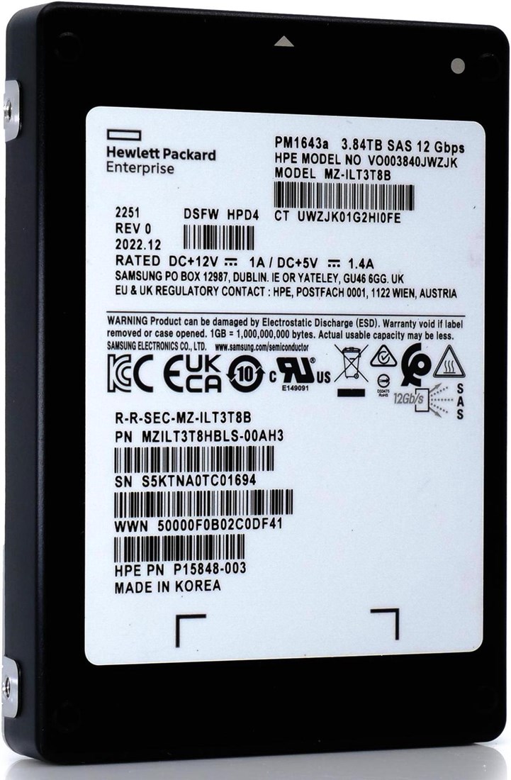 Samsung MZILT3T8HBLS-00AH3  