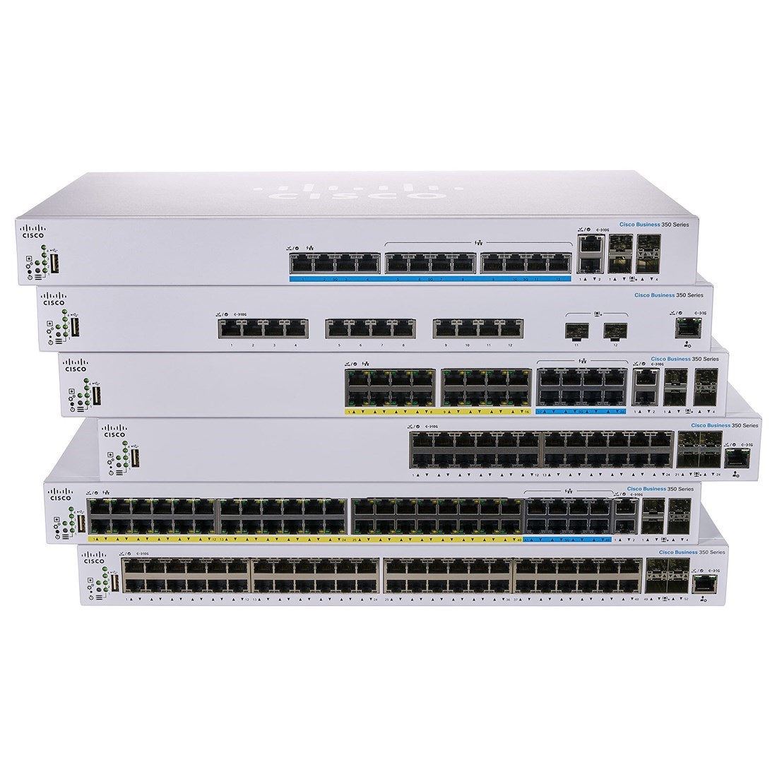 CISCO CBS350-12NP-4X  