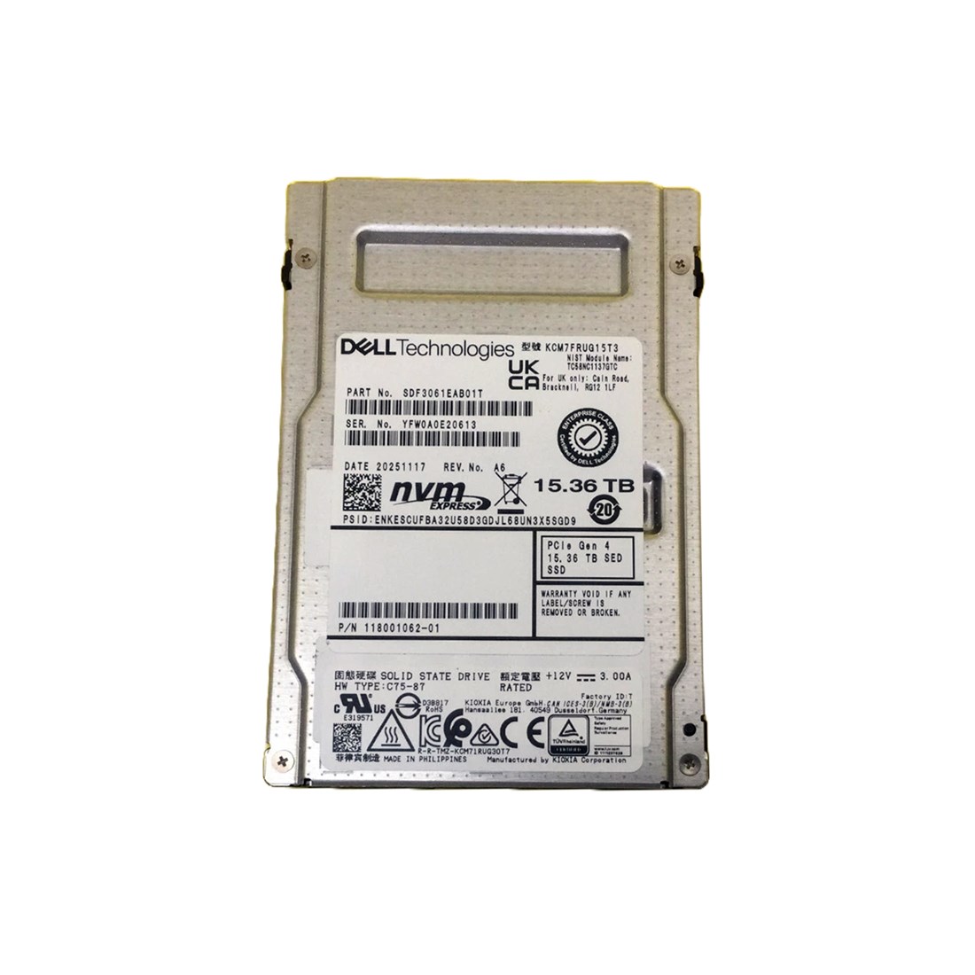 Kioxia KCM7FRUG15T3  