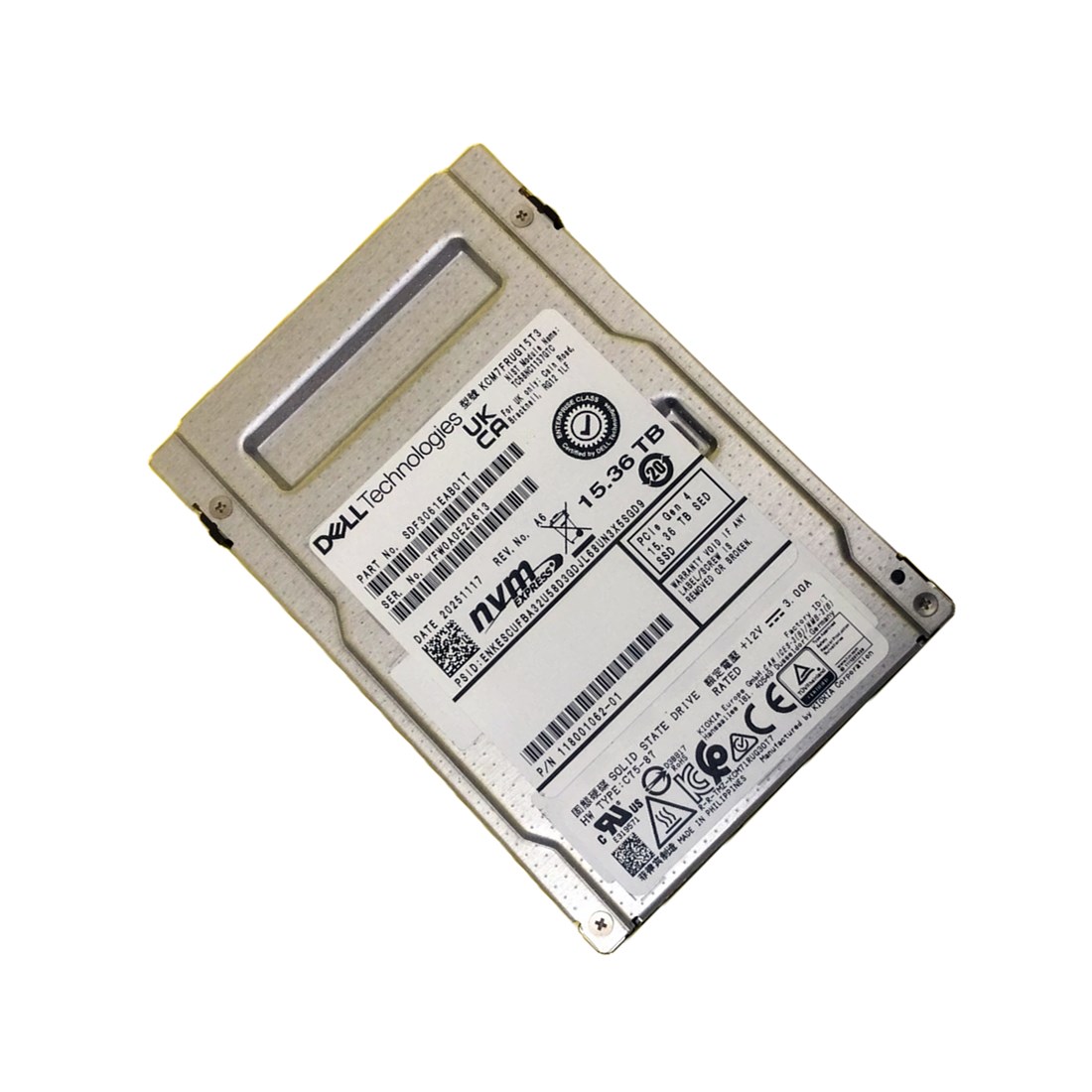 Kioxia KCM7FRUG15T3  