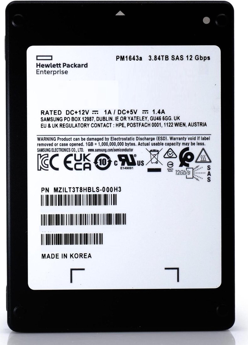 Samsung MZILT3T8HBLS-000H3  