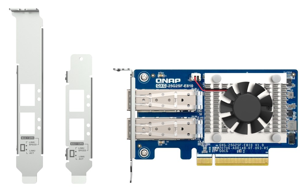 QNAP QXG-25G2SF-E810  