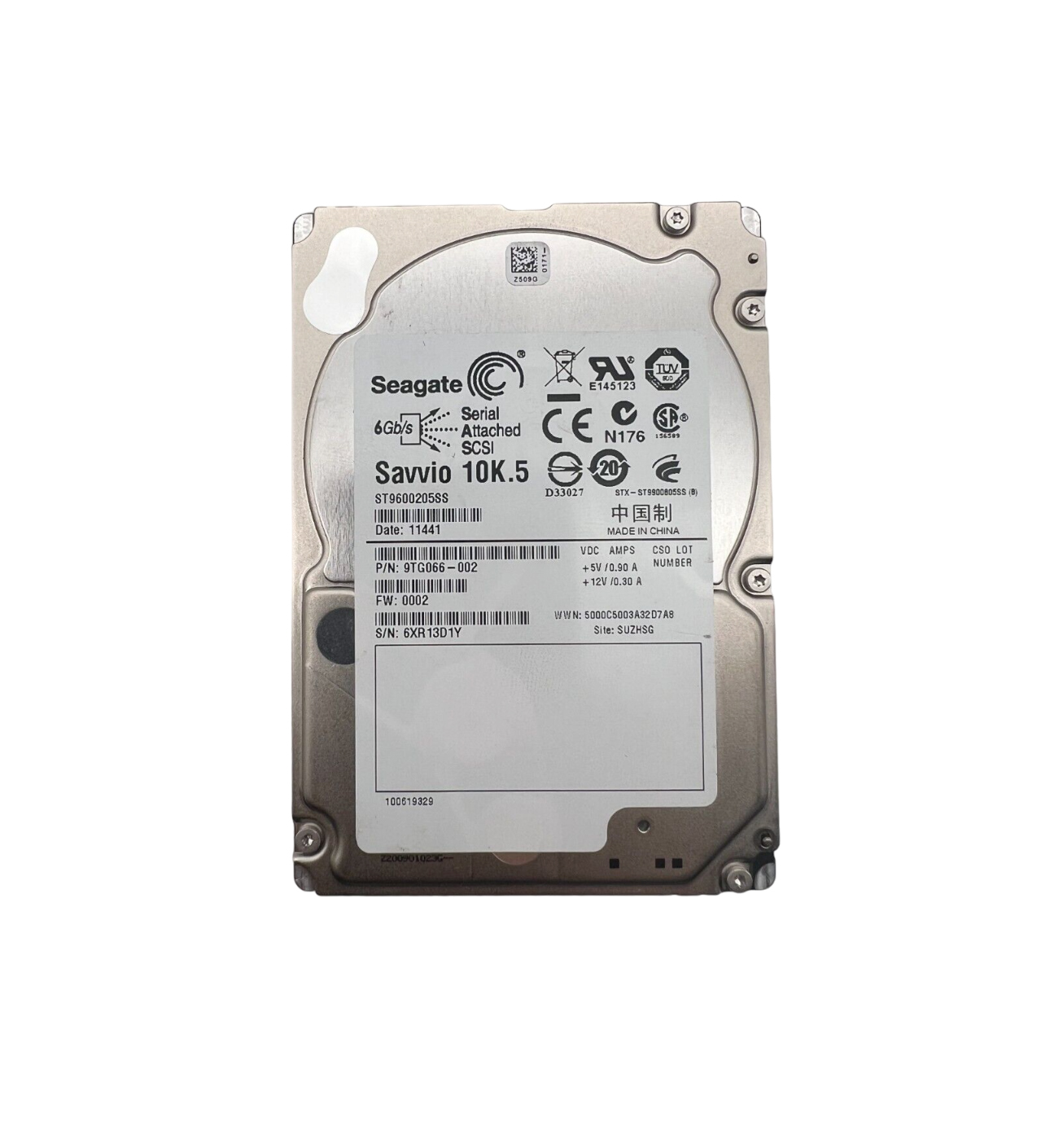 undefined ST9600205SS  